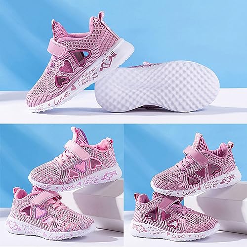 Fashion Boys Girls Sneakers,Kid Lightweight Breathable Mesh Hollow Running Shoes Baseball Tennis Walking Sneaker2