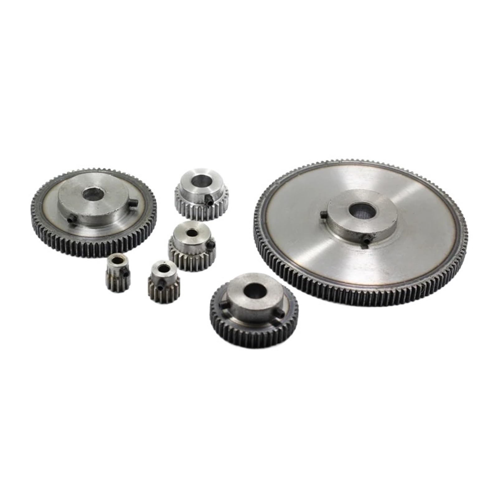 Bevel Gear Pinion Hardware Mechanical Spur Gear Rack Pinion 12/14/ 15/16/18/20/25Teeth Mod 1M Bore 6mm Staight Teeth Positive Gear 45#Steel(14 Teeth)