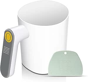 Electric Flour Sifter, Battery Operated Flour Sieve for Baking, Handheld Cooking Baking Tool for Cooking, Pastry Baking Kitchen Utensil DIY