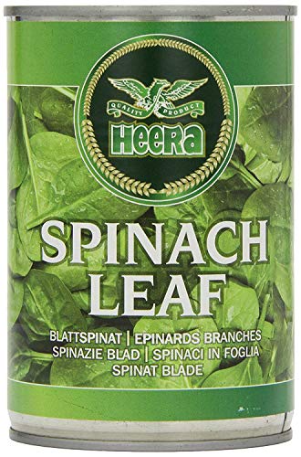 Heera - Feuille d'épinard - 380 g - Lot de 3