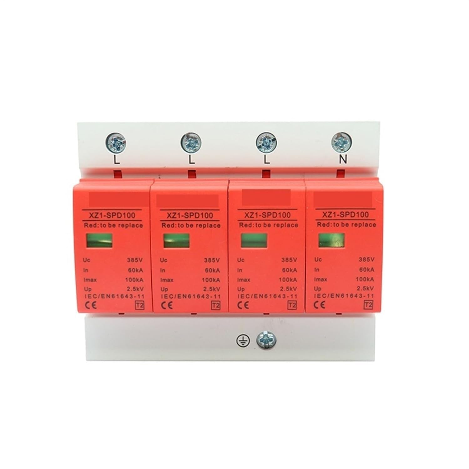 Dispositif parafoudre AC SPD80/100 interrupteur protection surtension 4P 385V
