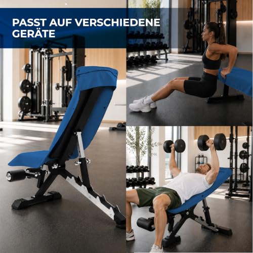 ZENACROSS Sporthandtuch Fitnessstudio aus Mikrofaser, Reißverschluss Tasche und Magnet | Gym Handtuch Kompakt… – Ansicht 4