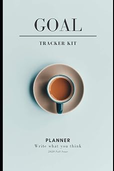 Goal tracker kit planner Monthly goal tracker planner kit Weekly hourly planner kit Goal tracker planner kit daily tracker kit planner