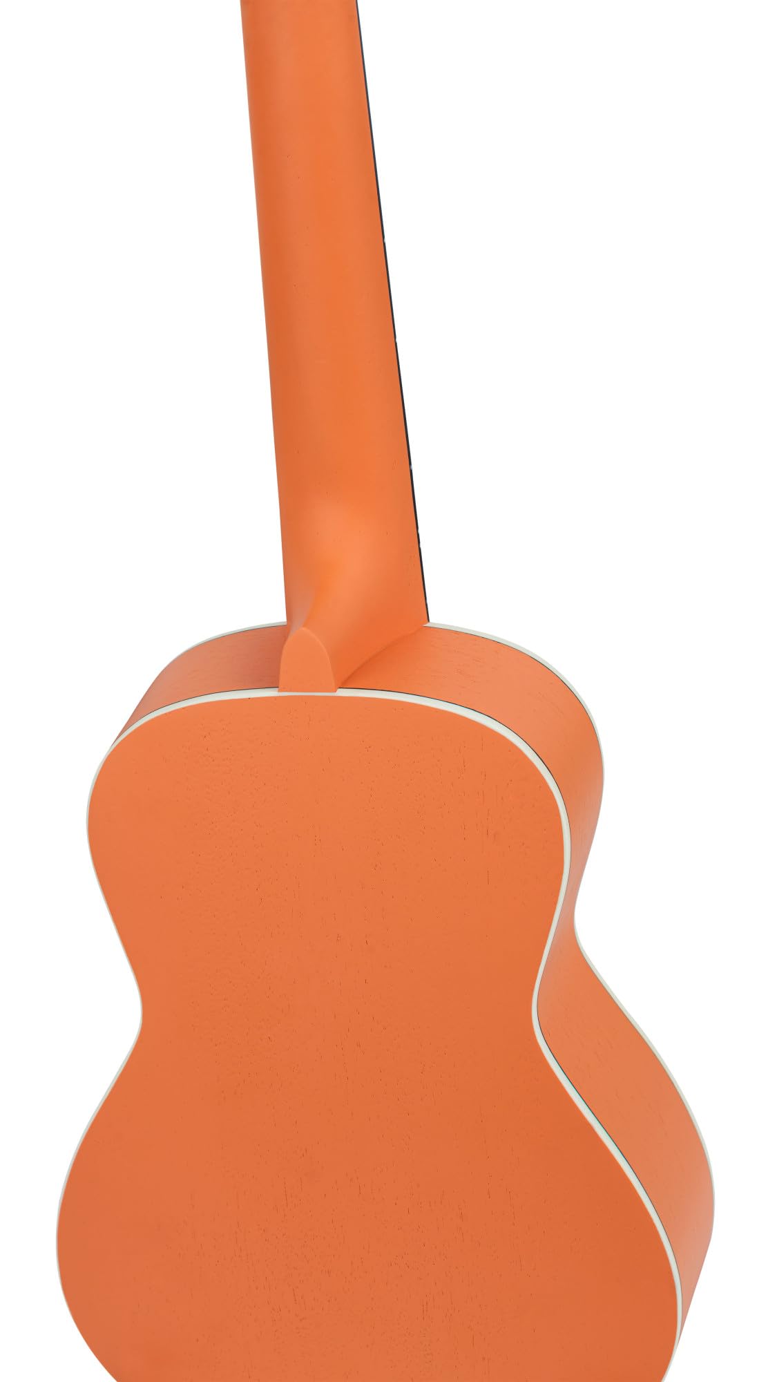 Ortega Guitars Ukulélé Concert Acoustique – Série Custom Built Halloween Edition – Okoumé, Orange (RUHW)