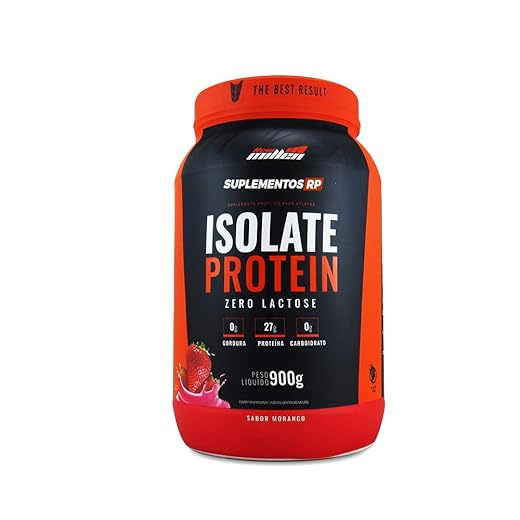 Isolate Protein Zero Carb 900g (Morango)