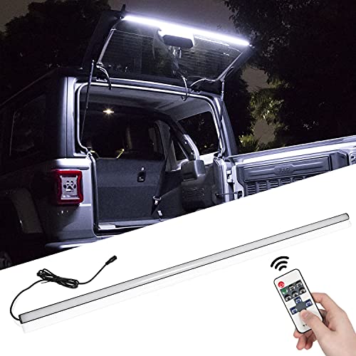 Danti Fit for Jeep Wrangler 1997-2021 TJ YJ JK JKU JL JLU & Gladiator JT LED Tailgate Windshield Rear Glass Lift Gate Dome Light Bar