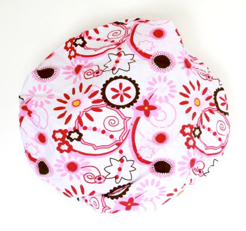 Spa Sister Bouffant Shower Cap, Assorted Styles, 3-Pack