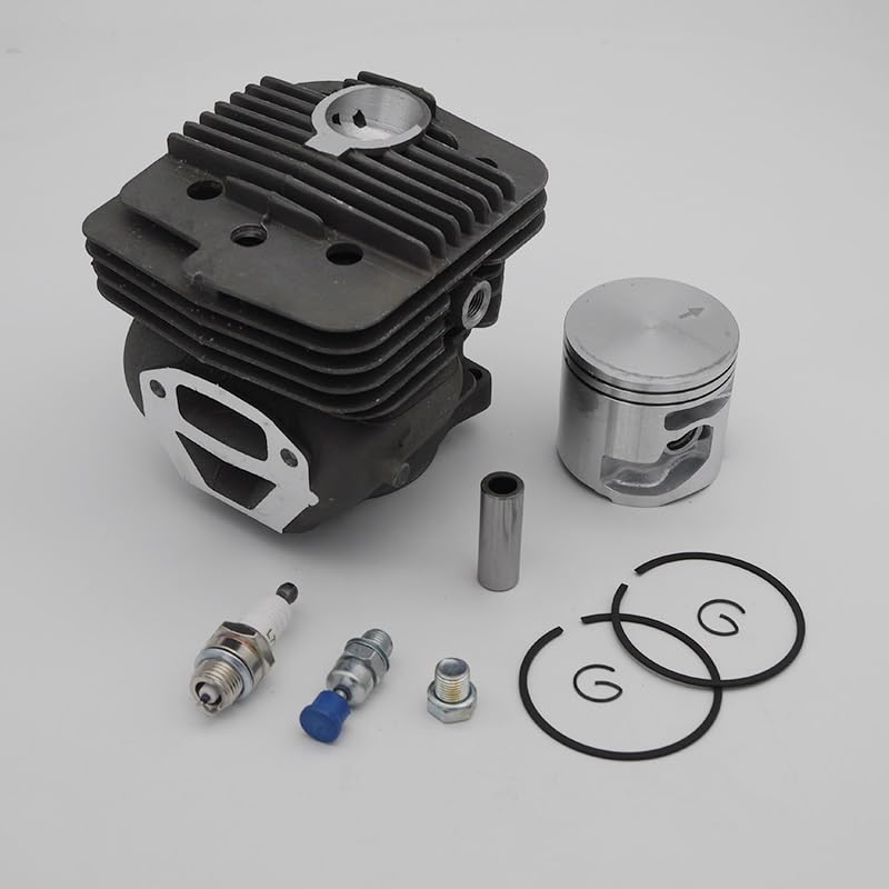Piezas de jardín Kit de bujías de pistón de Cilindro de 56mm for cortadora eléctrica Husqvarna K960 K970, repuestos de Motosierra de jardín Piezas de jardín