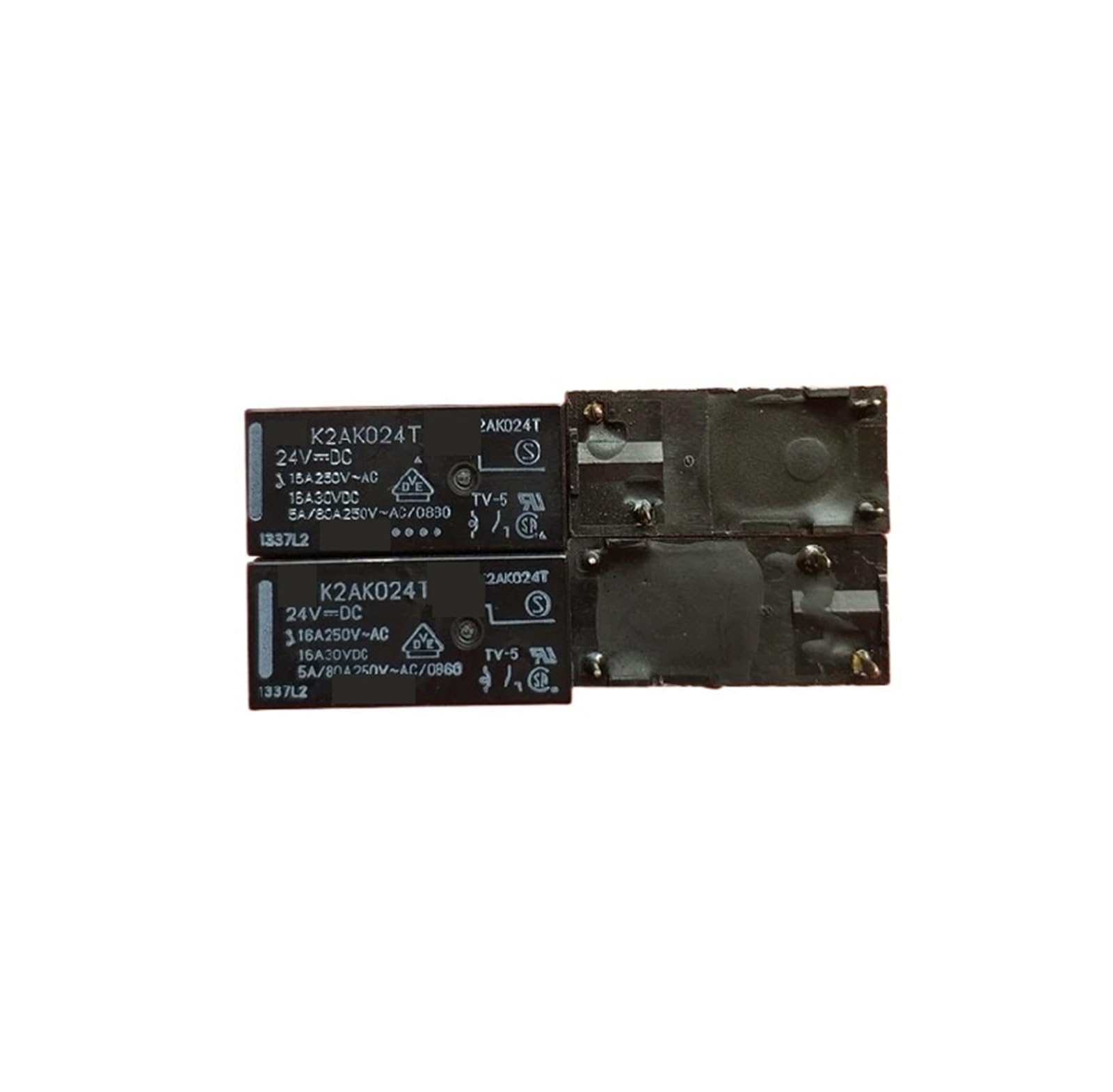 K66SIYV5KY K2AK024 F.T K2AK024T-24VDC 24V 16A 4PIN relay