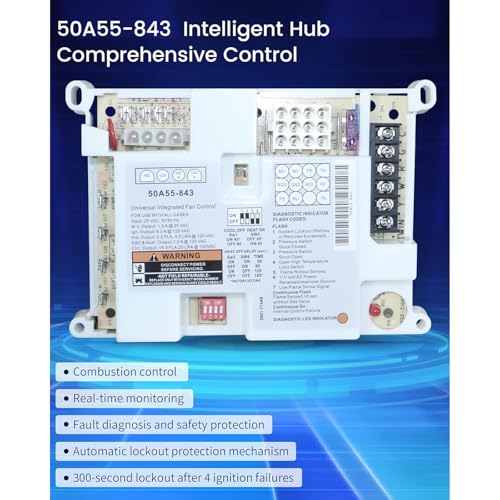 Circuit de commande pour fours : réparez les pannes d'allumage avec le module 50A55-843 - 6
