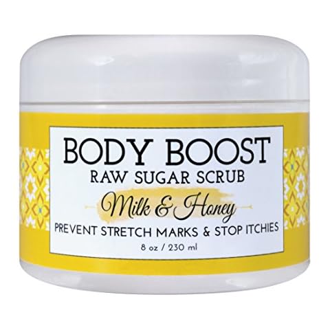 Body Boost Milk & Honey Sugar Scrub 8 oz Cover