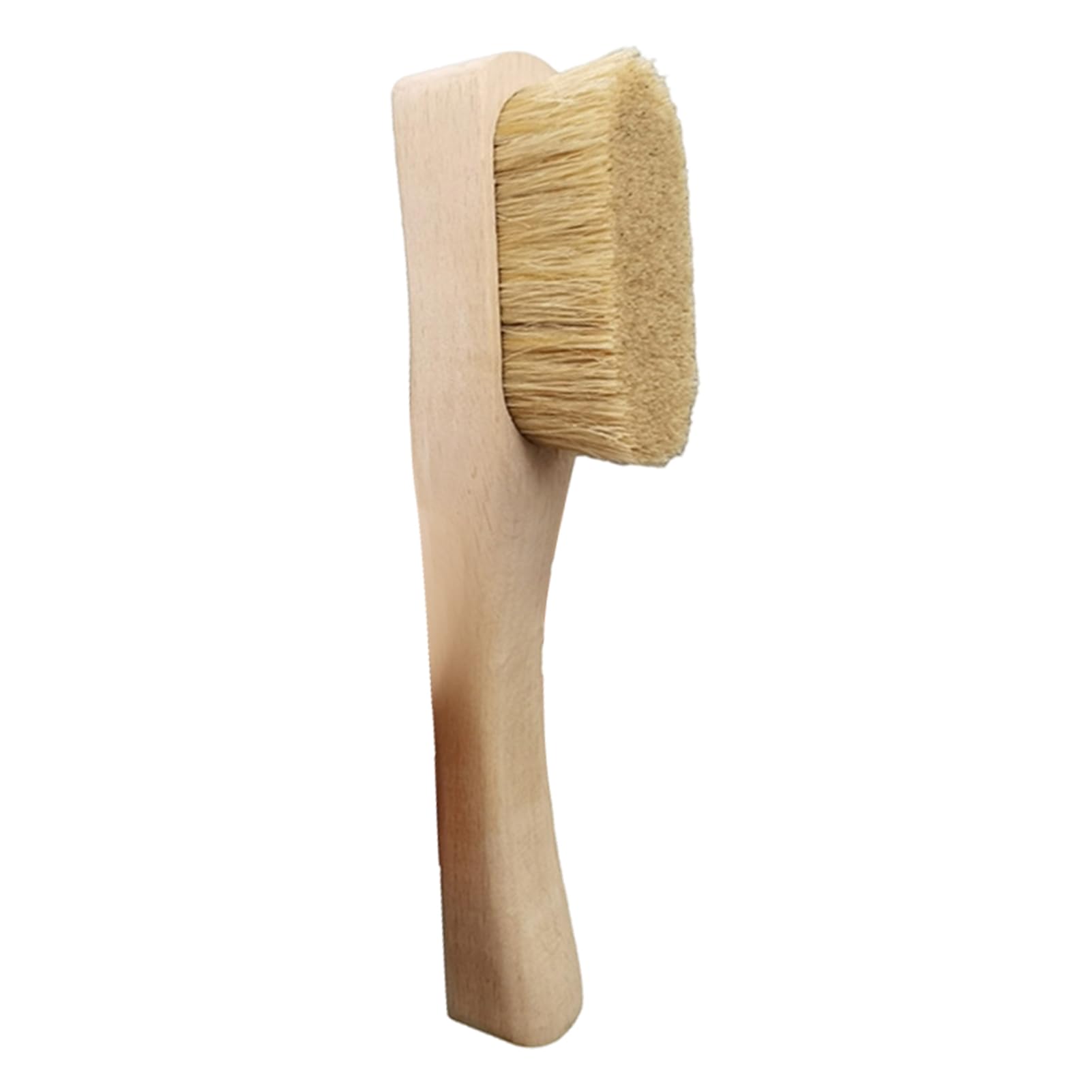 Worparsen Climbing and Bouldering Brush, Outdoor Indoor Rock Climbing Brush with Thick Boar's Hair Bristles and Strong Handle, Boulder Cleaning Brush for Holds and Chalk C