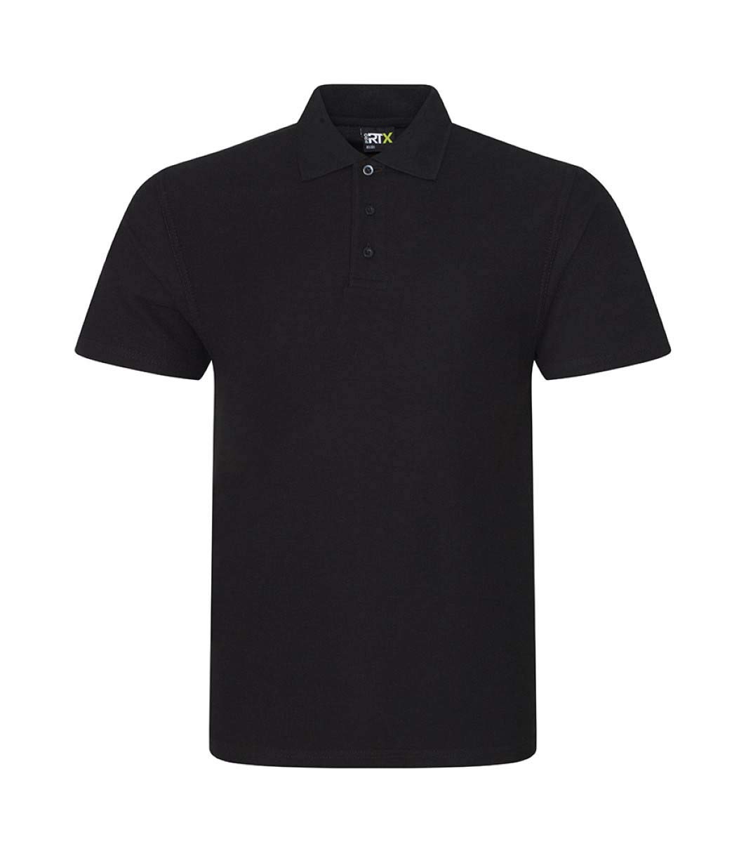 PRO RTX Pro Piqué Polo Shirt Black 7XL