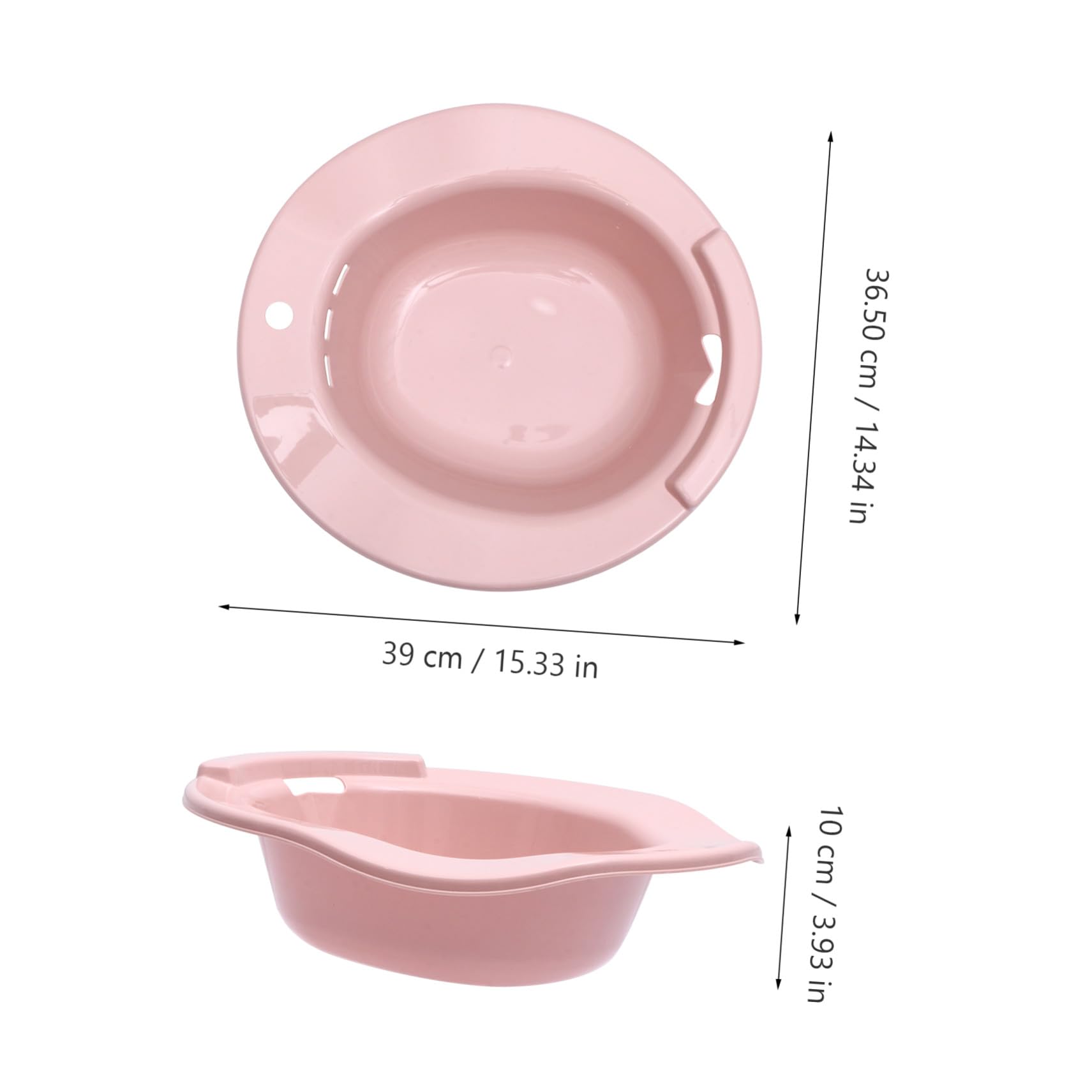 Baño de Asiento Portátil para Inodoro, Posparto, Pp, Rosa