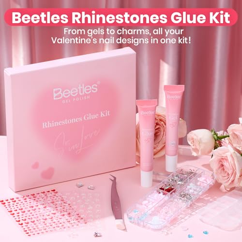 Image of Beetles Rhinestones Glue Kit 3D Gel Nail Art & Sculpting Gel Glue