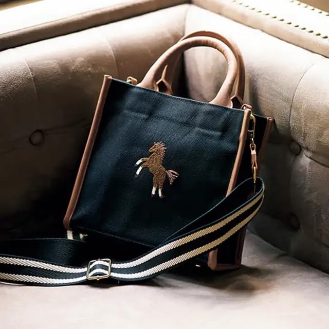 Amazon.co.jp: VERYコラボ セブンテン 馬 キャンバスバッグ