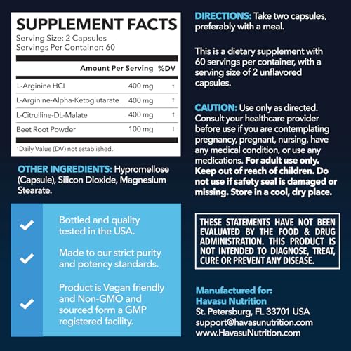 L-Arginine-Capsules-with-L-Citrulline-Nitric-Oxide-Supplement-L-Arginine-and-L-Citrulline-Blend-120-Count-Vegan-Non-GMO-Capsules-for-Performance-Endurance-and-Muscle-Support-2-Month-Supply