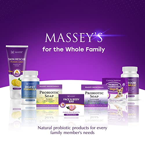 Skin Soothing Cleanser | Rose Oil And Clay Probiotic Face And Body Wash | Coleus And Vitex Berry Extracts | Natural Organic Soap Bar Cleansing For Sensitive Skin L For Men And Women #TOP7