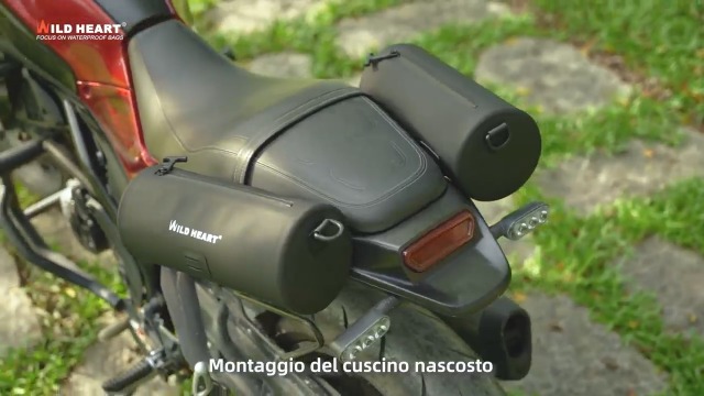 WILD HEART Borsa Da Manubrio Per Moto – Impermeabile In TPU, Verde Oliva, Con Tracolla, Per ATV, UTV E Mini Bike, Chiusura Ermetica