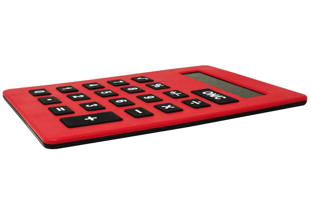 Calcolatrice Da Tavolo Jumbo 8 Cifre - Tasti Extra Large, Display Girevole, Alimentazione Solare E A Batteria