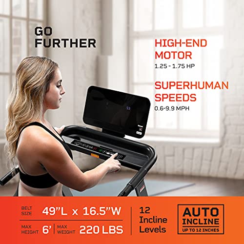 LifePro Folding Treadmill for Home Smart Motorized Portable Treadmill