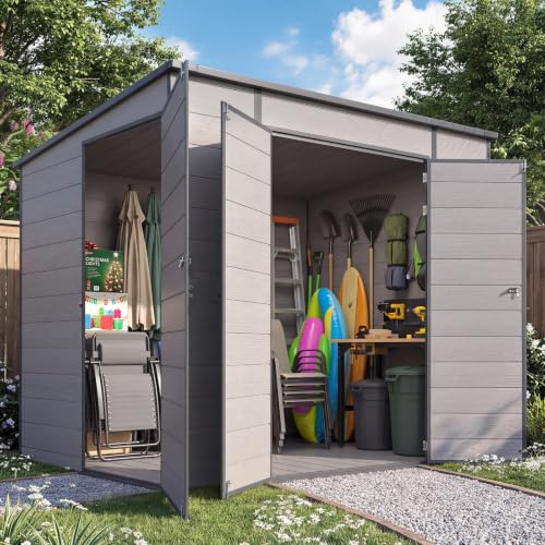 U-MAX 6×8 ft Lean-To Shed