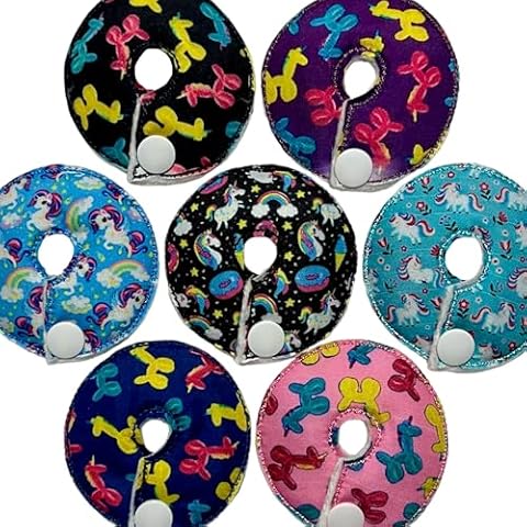 CUTIE BUTTON PADS G/J Tube Feeding Tube Pads Feeding Tube Pad G Tubes Button Pads Holder Covers, GTube Pads, Feeding Tube Peg Tube Supplies Nursing Care Pads Cover