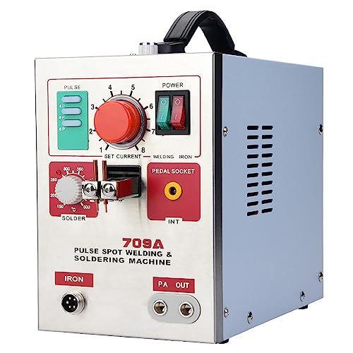 Image of gernie Lithium Battery Spot Welder Small Pen Machine Coloring Pen Spot Welding Machine for Sunkko, Electric Welding Machine Spot Welding Equipment (US Plug 110V), gerniezgemd5qkf9-02