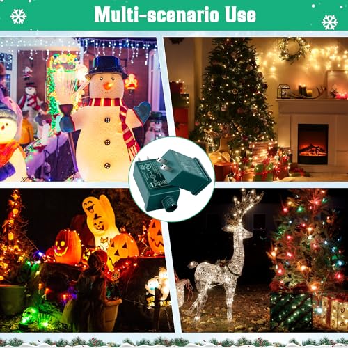 Image of 2 Pack 29V 18W LED Power Supply, UL Certification LED Transformer Replacement Class 2 Power Supply, Low Voltage Adapter US Plug for Christmas Tree Lighting, Holiday String Light