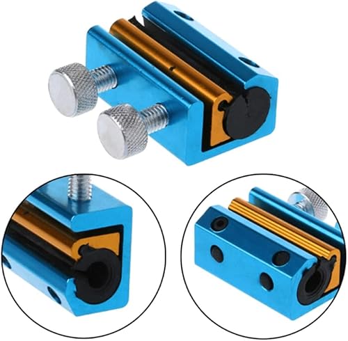 Miniatura 3 de Cable Luber herramienta para práctica Scooter Lubricante herramienta Moto Suministros Aluminio Bike Tool (azul)