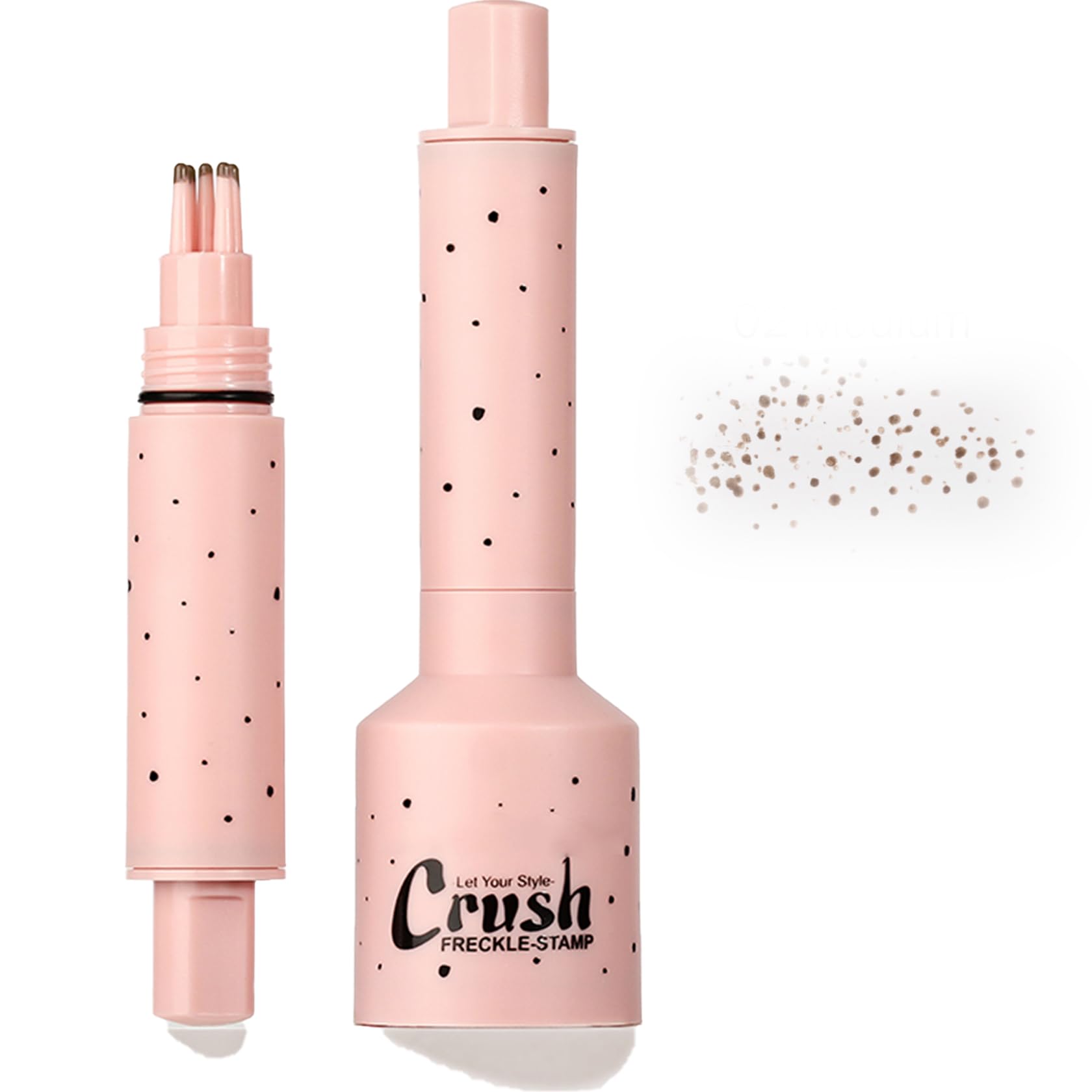Crush Freckle Stamp Pen, Waterproof & Smudge-Proof Makeup Tool for Natural Sun-Kissed Look