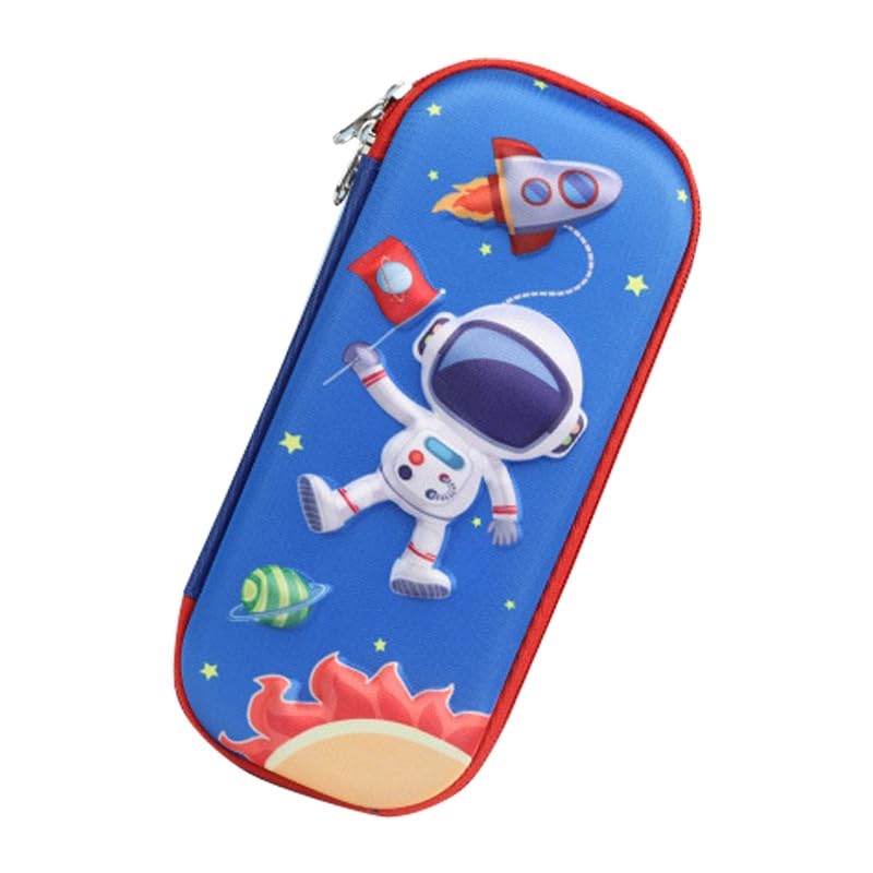 Decorworks 3D Pencil Case | 2 Compartments Pen & Pencil Case for Kids | School suply Organizer for kidsl | Stationery Box (Space) (B0CKBWPW8D) Amazon Price History, Amazon Price Tracker