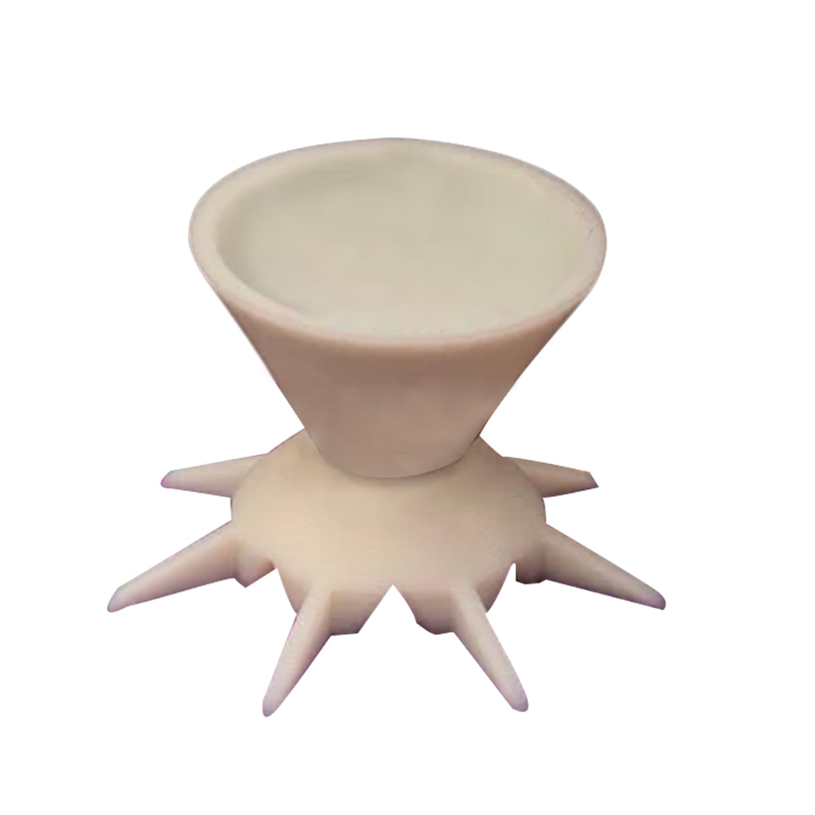 Awakentti As Shown In The Picture Silicone Split Cups, Split Cup For Paint Pouring Fluid, Diy Making Pour Painting Supplies, Reusable Pouring Paint Cup With Funnel Legs For Fluid Art (7Channels)