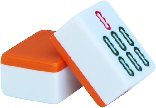 Miniatura 5 de VSOLS Mahjong - Juegos profesionales oficiales de la familia medieval, juego de ajedrez para adultos, juego de mesa de tamaño completo (color  1.6