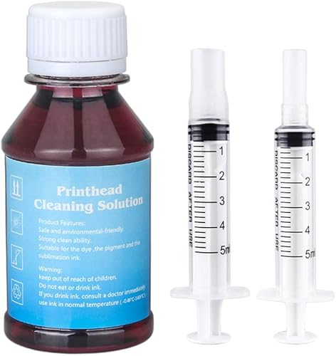TBTeek Limpiador de cabezal de impresión de inyección de tinta para cartuchos de tinta 902 564XL, funciona con Officejet 6968 6978 4620 Photosmart