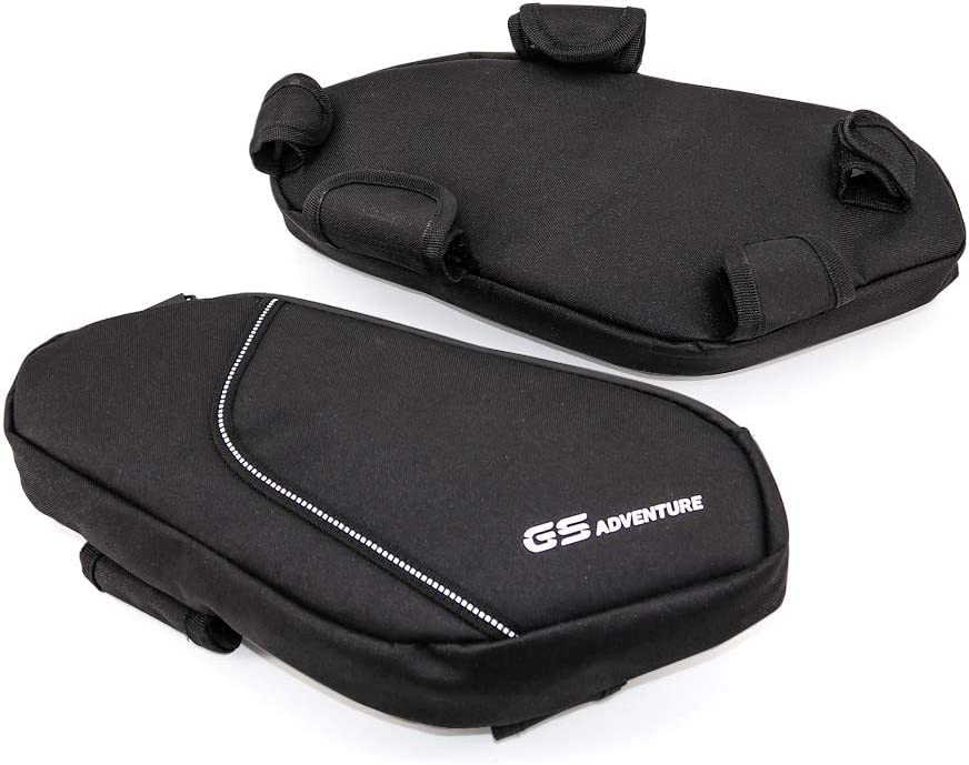 per B.M.W R 1250 GS Adventure R1250GS ADV, borsa di posizionamento di strumenti di riparazione per motociclette, cornice per paraurti, scatola di attrezzi per confezione di tre angoli, Nero