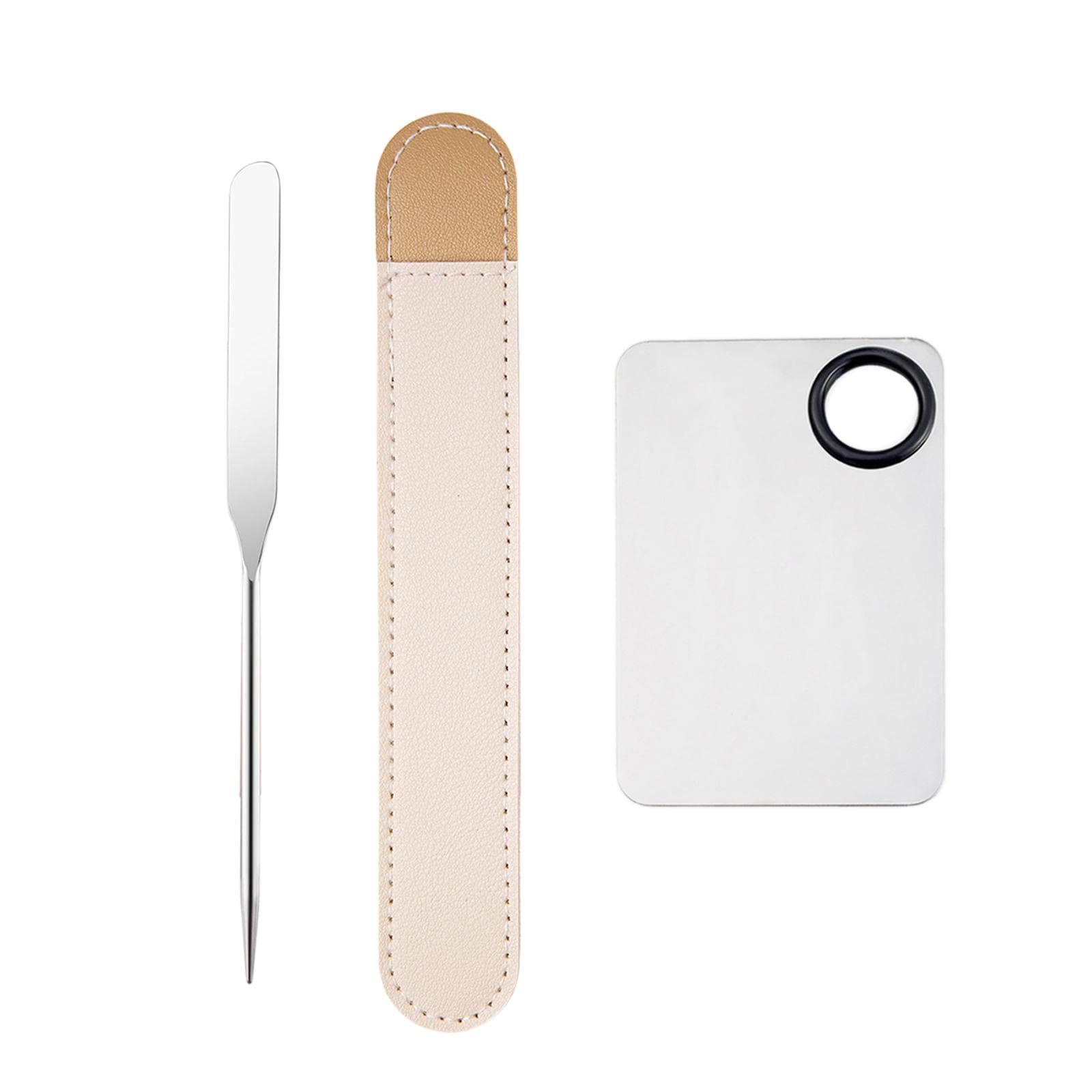 FASHIONMYDAY Fashion My Day® Cosmetics Mixing Spatula and Makeup Palette Stylish Durable Paddle Rod | Nail Art Accessories-picture-48