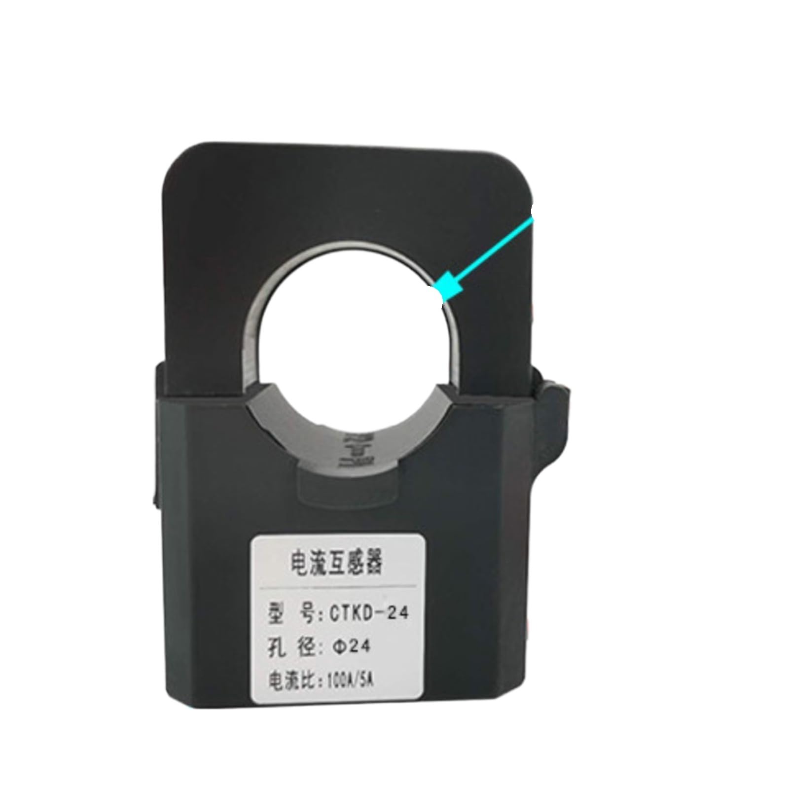 Transformateur de courant fermé 24mm pour mesure de tableau CTKD - 4