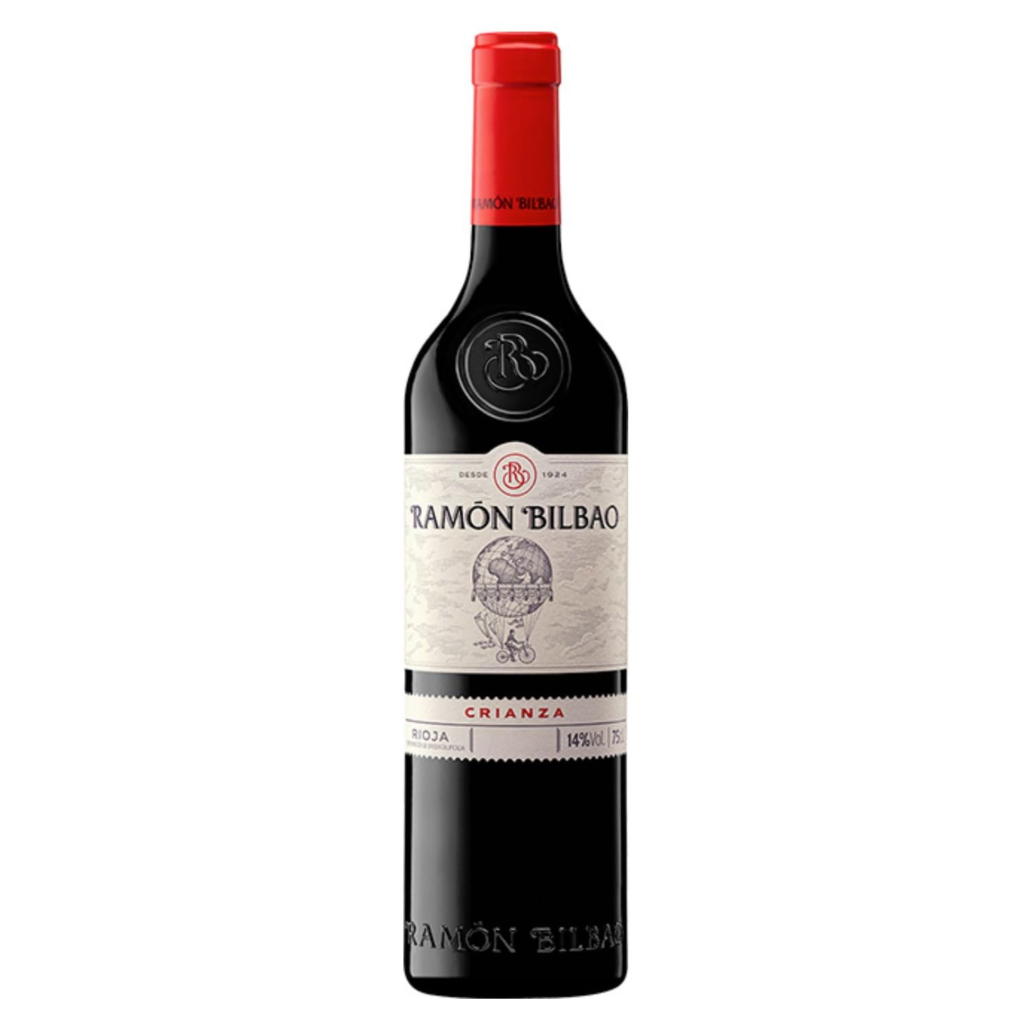 Bodegas Ramón Bilbao Crianza Rotwein trocken Spanien inkl. FeinWert E-Book (6 x 0.75 l)