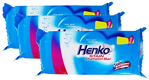 Image of Spencer's Combo - Henko Detergent Bar Stain Busters, 250g (Pack of 3) Promo Pack