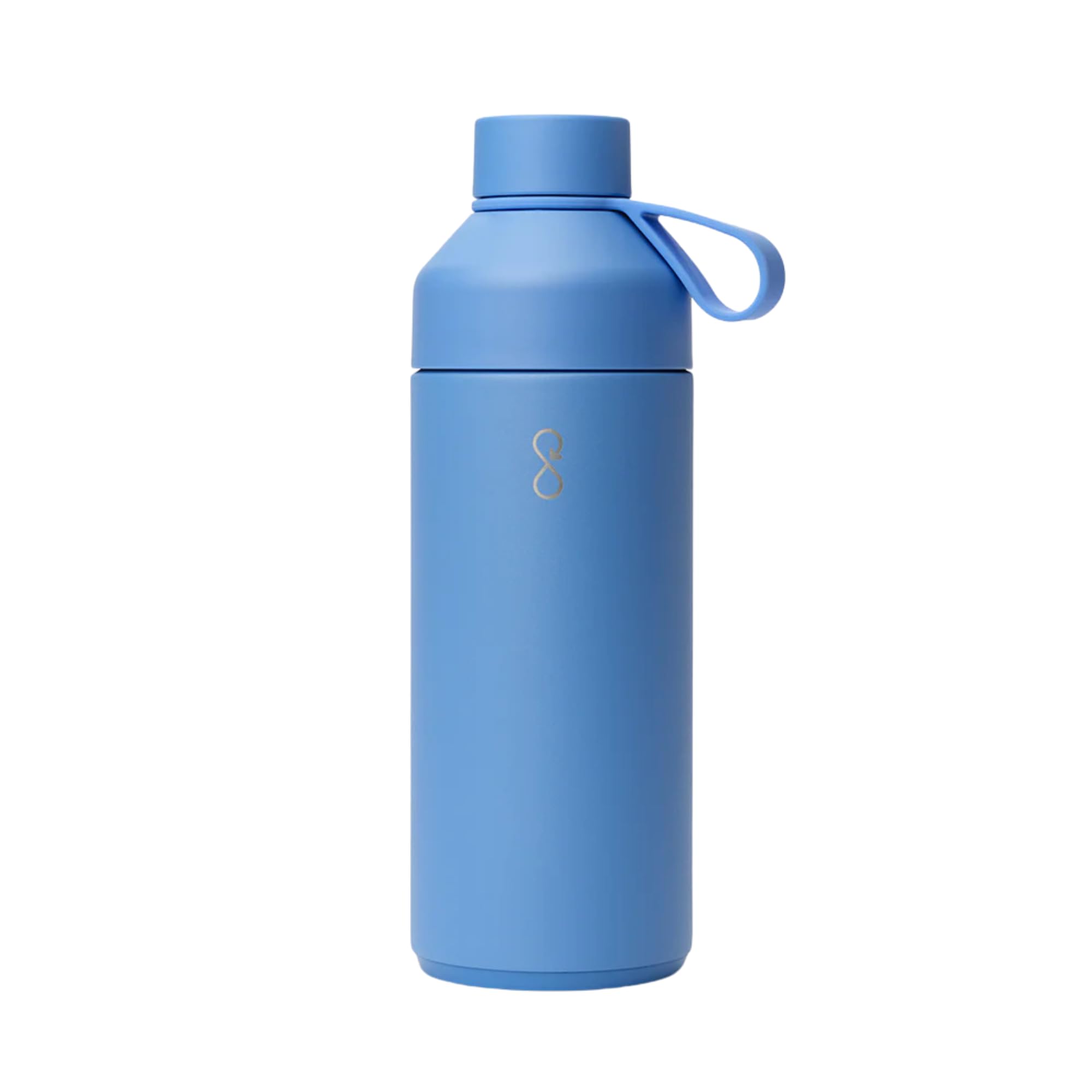 Ocean Bottle Big 1l | Stainless Steel Water Bottle | Reusable & Sustainable | Keeps Drinks Cold & Hot | Eco Friendly Gift (Lagoon Blue)