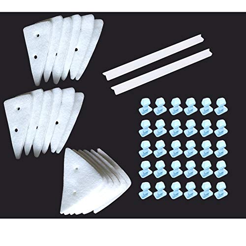 S-t-x 4-32mm / 10-40mm Limpiador De Ventanas Magnético, Modulación Magnética Rotativa/Diseño Anti-pellizco/Limpiacristales Magnetico De Doble Cara con Cuerda De Seguridad, Tipo Manual