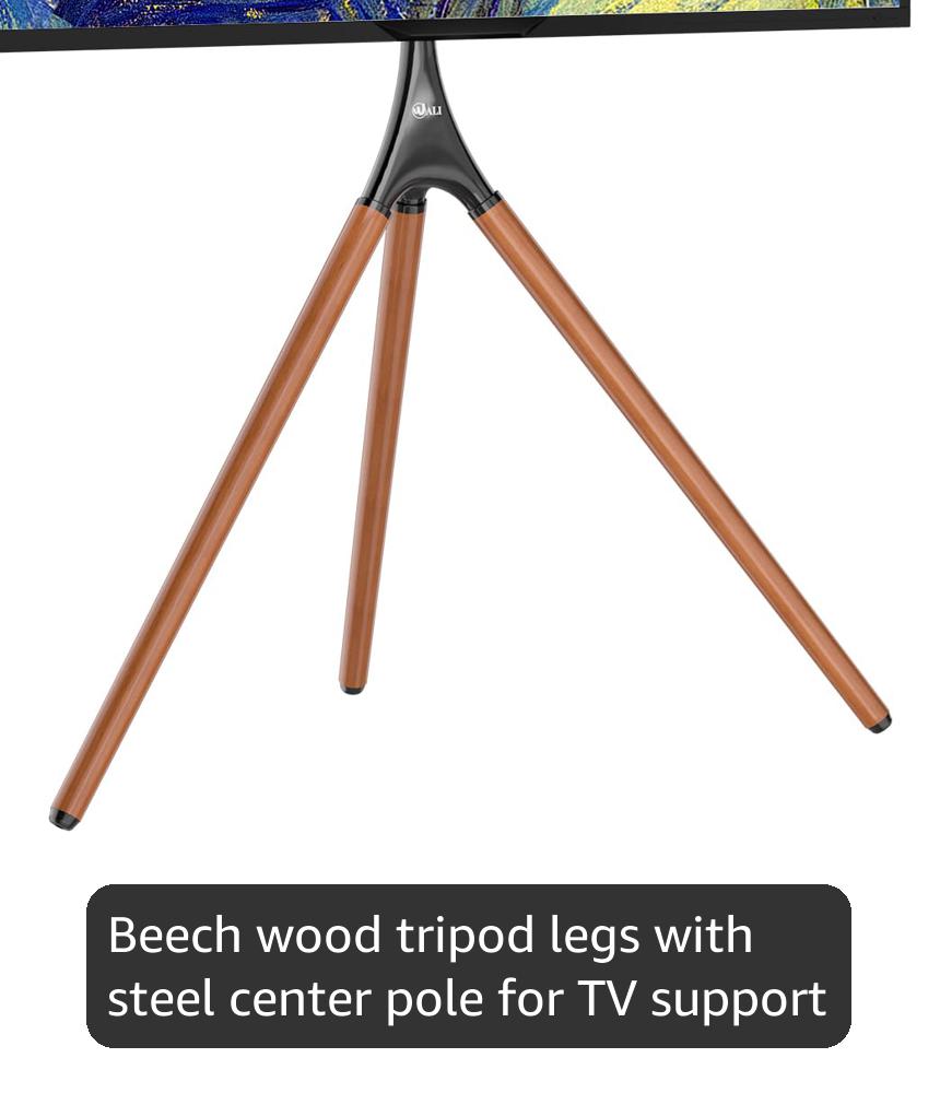 Amazon.com: WALI Tripod TV Stand, Modern Easel TV Stand for 45 to