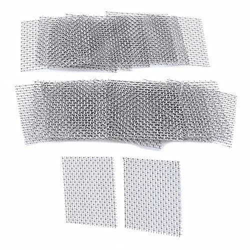 Woogim 20PCS Stainless Steel Aquatic Moss Wall Aquarium Fish Tank Wire Mesh Pad Moss Net...
