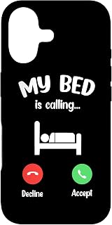 My Bed is Calling Phone Screen - Entry Call Case for iPhone 17