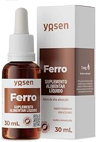 Ferro Yosen original de Alta Absorção Ydrosolv 30 mL