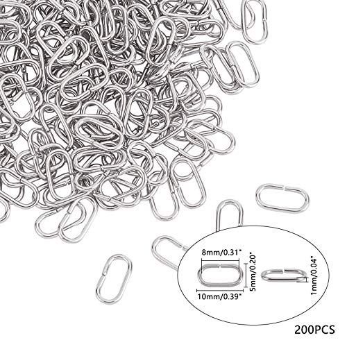 UNICRAFTALE Circa 200 pz Anelli di Collegamento