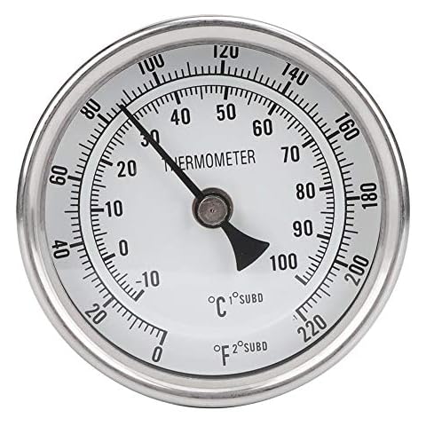Biunixin Stainless Steel Pot Thermometer for Brewing Cover