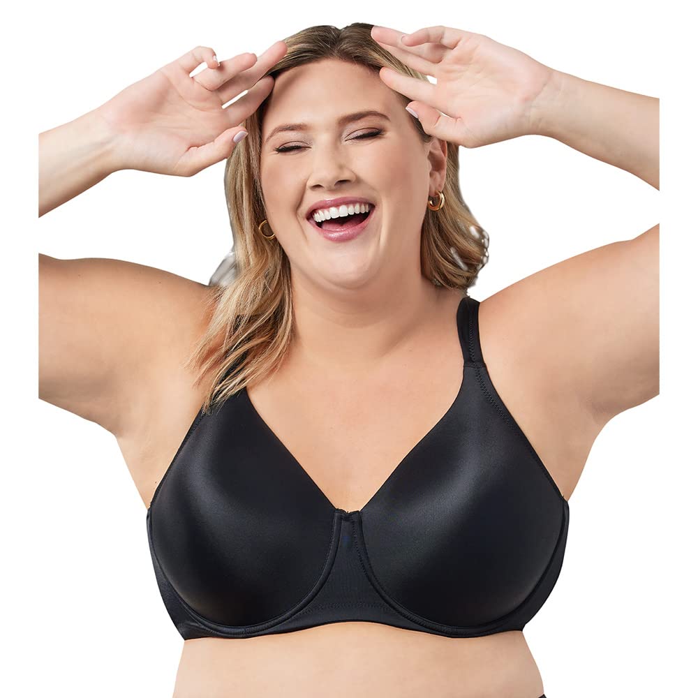 Leading Lady Brigitte Full Coverage Underwire T-Shirt Bra - Molded, Padded, Seamless Bra. Includes Plus Size Bras For Women