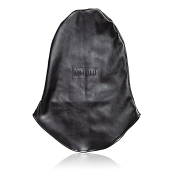 Amazon.com: Leather Hood Mask Soft Leather Head Masks Lacing